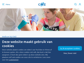 'cwz.nl' screenshot