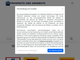 'prospekteundangebote.com' screenshot