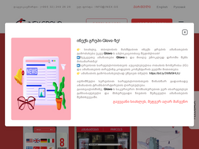 'inex.ge' screenshot