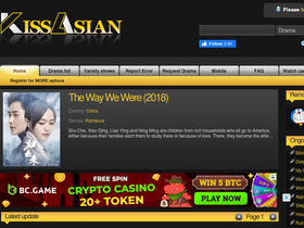 'kissasian.mx' screenshot