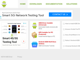 'adbdriver.com' screenshot