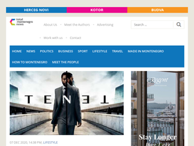 'total-montenegro-news.com' screenshot
