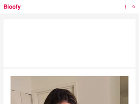 'bioofy.com' screenshot
