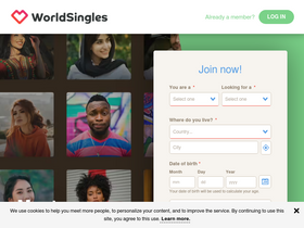 'worldsingles.com' screenshot