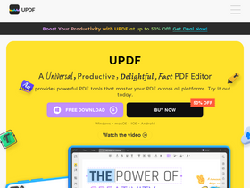 'updf.com' screenshot