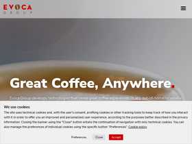 'evocagroup.com' screenshot
