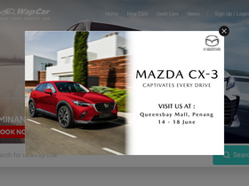 'wapcar.my' screenshot