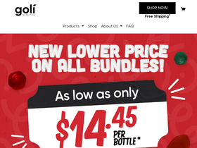 'goli.com' screenshot