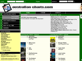 'australian-charts.com' screenshot