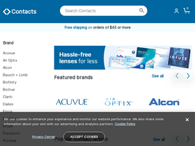 'samsclubcontacts.com' screenshot