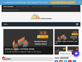 'adigitalblogger.com' screenshot