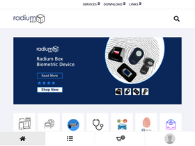 'radiumbox.com' screenshot
