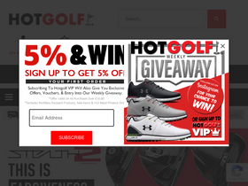 'hotgolf.co.uk' screenshot