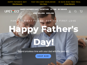 'uperfectmonitor.com' screenshot