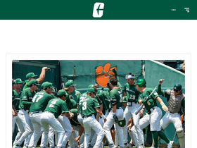 'charlotte49ers.com' screenshot