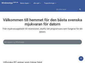 'windowsapp.com.se' screenshot