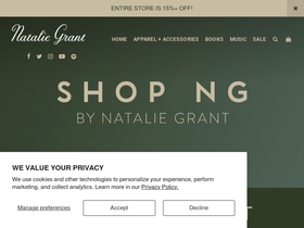 ngbynataliegrant.com homepage screenshot