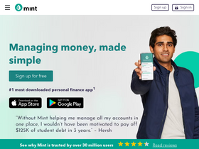 'mint.com' screenshot