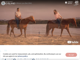 'discoverlongisland.com' screenshot