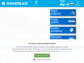 'sindbad.pl' screenshot