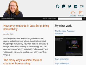 'christianheilmann.com' screenshot