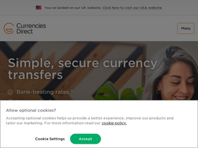 'currenciesdirect.com' screenshot