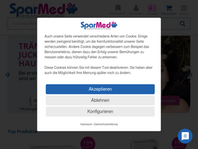 'sparmed.de' screenshot