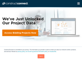 'constructconnect.com' screenshot
