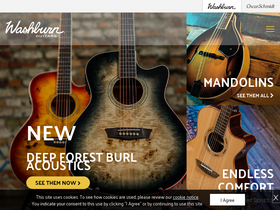 'washburn.com' screenshot