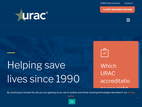 'urac.org' screenshot