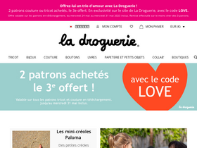 'ladroguerie.com' screenshot