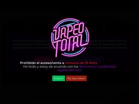 'vapeototal.net' screenshot