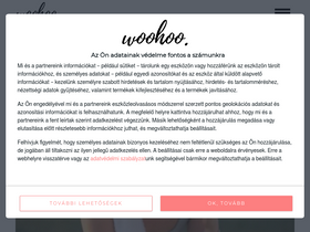 'woohoo.hu' screenshot