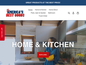 americasbestgoods.com homepage screenshot