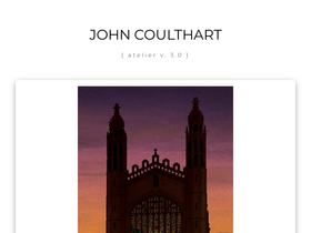 'johncoulthart.com' screenshot