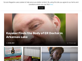 'scrubsmag.com' screenshot