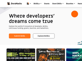 'dorahacks.io' screenshot