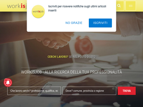 'workisjob.com' screenshot