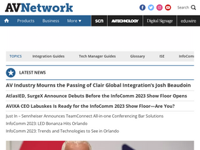 'avnetwork.com' screenshot