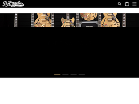 'dangelicoguitars.com' screenshot