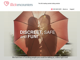'illicitencounters.com' screenshot