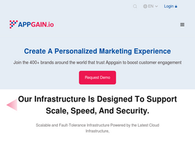 'appgain.io' screenshot