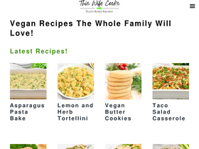 'thiswifecooks.com' screenshot