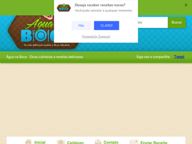 'aguanaboca.org' screenshot