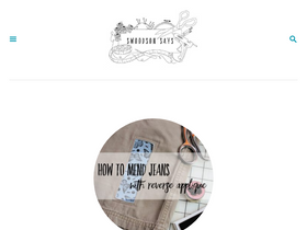 'swoodsonsays.com' screenshot