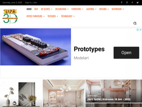 'model3dpro.com' screenshot