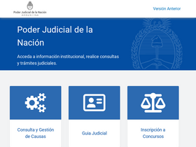 'pjn.gov.ar' screenshot