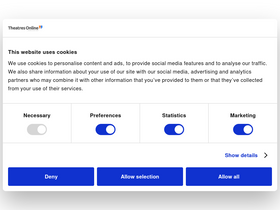 'theatresonline.com' screenshot