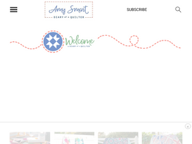 'diaryofaquilter.com' screenshot