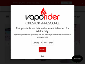 'vaporider.deals' screenshot